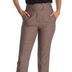 Rebecca Taylor houndstooth high waist ankle crop dress pant’s gorpcore Photo 0