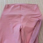 Lululemon Align high rise cropped leggings size 8 in pink tide 23” Photo 5