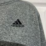 Adidas Women's Spellout Pullover Sweatshirt Climawarm Thumbholes Gray size L Photo 1