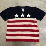 American Vintage Vintage American Flag + Stars retro striped y2k top Photo 0