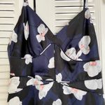 Banana Republic Navy Blue Floral Maxi Dress Size 2 Photo 4