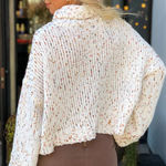 POL  Confetti Turtle Neck Sweater Photo 1