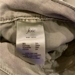 Joie  sage green linen pleated high rise shorts nwt size  large new faded cactus Photo 6