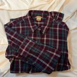 Duluth Trading Co Free Swingin’ Women’s Flannel | XS Purple Photo 6