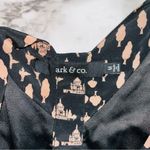 Ark & Co. . | Taj Mahal Blouse Keyhole Graphic | Black/Tan | Womens | M Photo 4