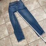 American Eagle Ne(X)t Level Super High Rise Jeans Size 000 New 23w Dark Wash Blue Photo 1