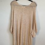 VICI  Sienna Oversized Knit Sweater in Natural Photo 5