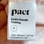 Pact  Pink Organic Cotton Long Sleeve Tee - size Medium Photo 4