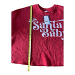 Grayson Threads  Santa Baby crewneck Red and White XL Photo 2