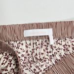 $605 NWOT SEE BY CHLOÉ Floral Stripe Maxi Skirt Size 38 Multicolor Elastic waist Photo 8