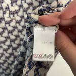 Paul & Joe Paris 100% silk blue tan white tunic dress size 1 / small Photo 2