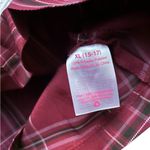 No Boundaries  Woman's Size XL Red Plaid Cheerleader Mini Skirt W/ Patches Photo 4