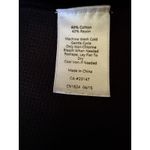 Talbots Petites Black Zip Front Knit Jacket Top Long Sleeve Women’s LP Photo 2