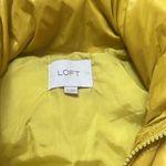 Loft  Yellow Puffer Jacket Photo 1