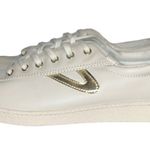 Tretorn 
Nylite 2 Plus (White/Gold) Women's Lace Up Casual Shoes SZ 8.5 NWOB Photo 4