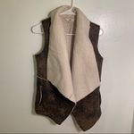 Jack by BB Dakota Dobry Faux Suede and Shearling Vest Photo 4