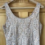 Lila Rose Lily Rose metallic Lace Fit & Flare Dress size large Photo 7
