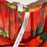 Anthropologie Strawberry Ruffled Top Photo 7