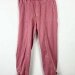 Soft Surroundings  Dusty Pink Lyocell Buckle Ankle Pull On Pants Size S Photo 0