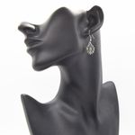 Silver Sunflower Jewelry Set Photo 2