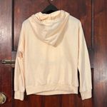 Women’s Small Hoodie with Japanese Wave Blue Photo 1