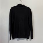 Soft Surroundings NWT  Merra VNeck Sweater Black Size L Photo 5