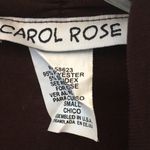 Carol Rose FINAL MARKDOWN Ladies brown  cardigan small Photo 3