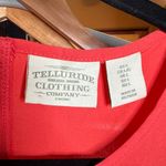 Telluride Clothing Company Coral Sleeveless Mini Dress Size Large Orange Photo 2