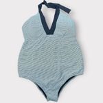 PEZ D'OR Maternity Textured Black & White One Piece Swimsuit Women's XL NWT Photo 2