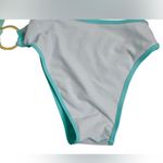 SheIn Blue Green 2 Tone Side Ring 1pc Swimsuit MEDIUM Sexy Pastel Swimwear Beach Photo 7