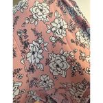 Lala Sleepwear Robe Pink Floral Tie Belt Womens 2X Size XXL Photo 5