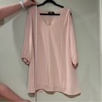 Lulus Blush Pink Long Sleeve Dress Photo 4