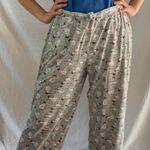 Christmas Lights & Snowmen Fashion Bug PJ Pants Gray Size XL Photo 0