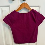 Free People Intimately by Plum Short Sleeve Crop Top size M/L Photo 4