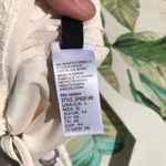 Splendid  Ivory Plunge Crochet One-piece Swimsuit L Photo 6