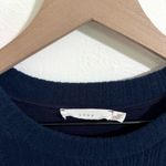 Lush Clothing Anthropologie Lush cozy navy blue ribbed mini sweater shift dress, size XS Photo 1