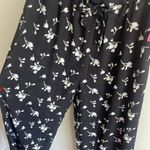 Xhilaration NWT  Floral Black and White Women's Flare Pants Size L Photo 8
