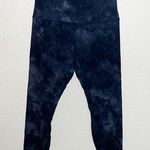 Lululemon Dicey Dye Asphalt Gray And True Navy 23” Crop Leggings Photo 0