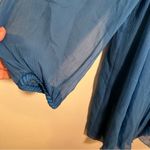 Diane Von Furstenberg  DVF Fenobe Silk Mini Dress Cerulean Blue 6 Photo 7