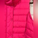 Gap  Warmest Vest Hot Pink Puffer Vest Sz M Photo 3