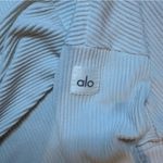 Alo Yoga Muse Hoodie Womens size small in ivory sweatshirt set white cropped Photo 5