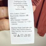 J.Crew Women's Tassel Tie-Front Long Sleeve Crop Top Size 2X Peasant Oversized Photo 6