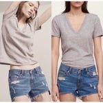 Rag and Bone  Winnie Cut Off Distressed Blue Jean Short Medium Wash Denim Size 26 Photo 2