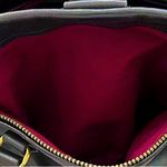 Marc Jacobs Luna Black Leather Top Handle Crossbody Tote Gold Hardware LIKE NEW Photo 9