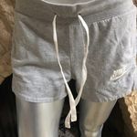Nike  Gray Pull-on Lounge Shorts Women’s Size M Photo 4