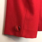 Pendleton  Women's Virgin Wool Red 1-Button Blazer Photo 8