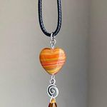 Handmade quality Czech glass beads chic fairy boho vintage retro funky hippie style necklace🌿✨ Photo 0