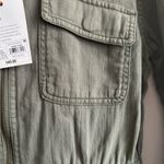 Knox Rose  Army Green Cargo Zip-Up Jacket Size XS Photo 4