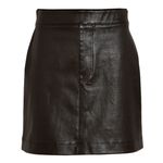 Helmut Lang  core stretch leather mini skirt‎ Size 10 Photo 4