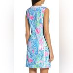 Lilly Pulitzer NWOT  Mila Stretch Shift Dress Multi Size 10 Floral Dress Photo 2